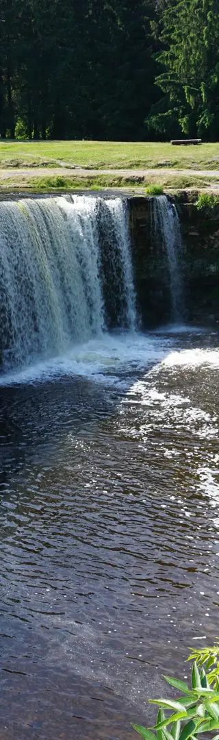 Der grösste Wasserfall Estlands